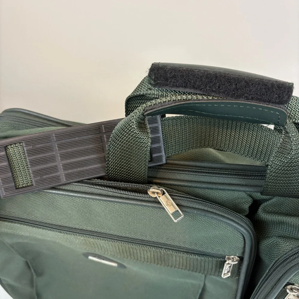 Vintage SAMSONITE PROFILE TAPESTRY (1992) Carry-On Weekender Multi Compartment